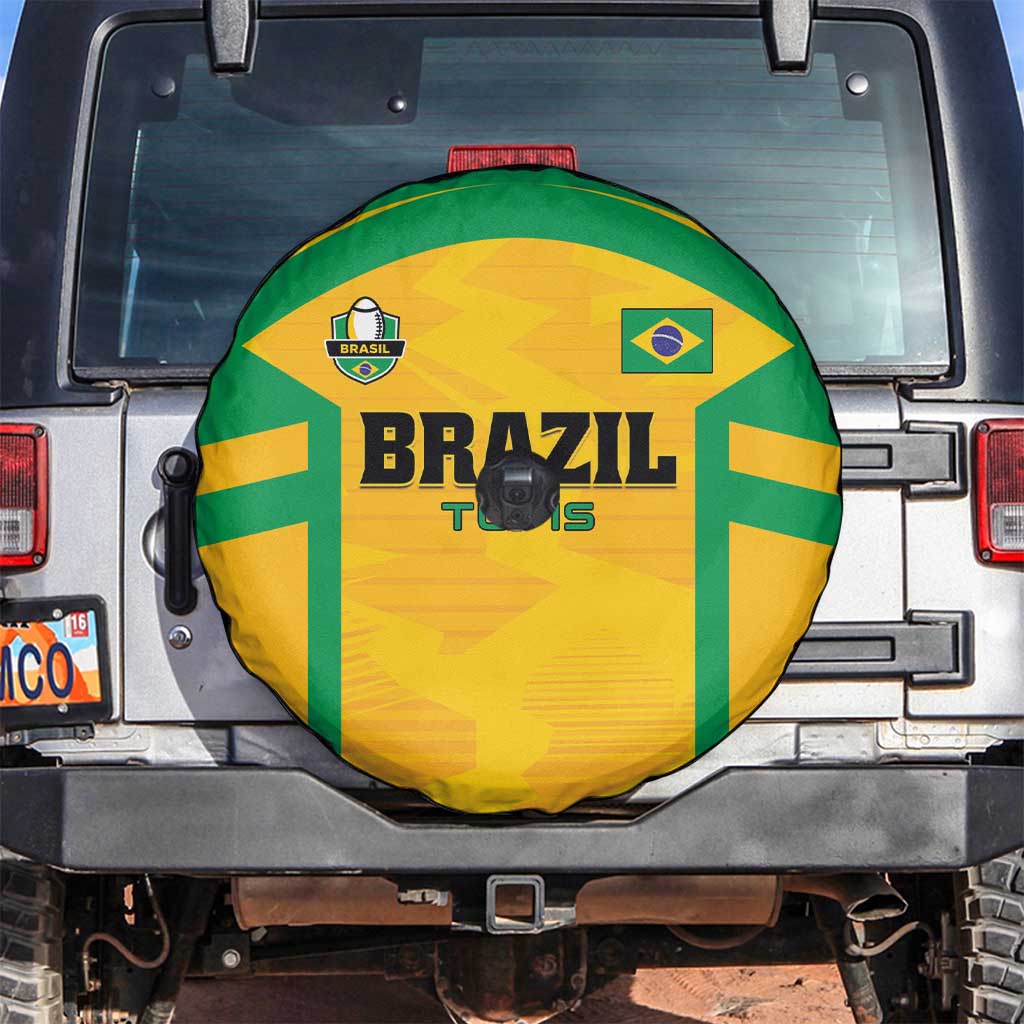 Rugby Brazil Spare Tire Cover Tupis Go Champions - Wonder Print Shop