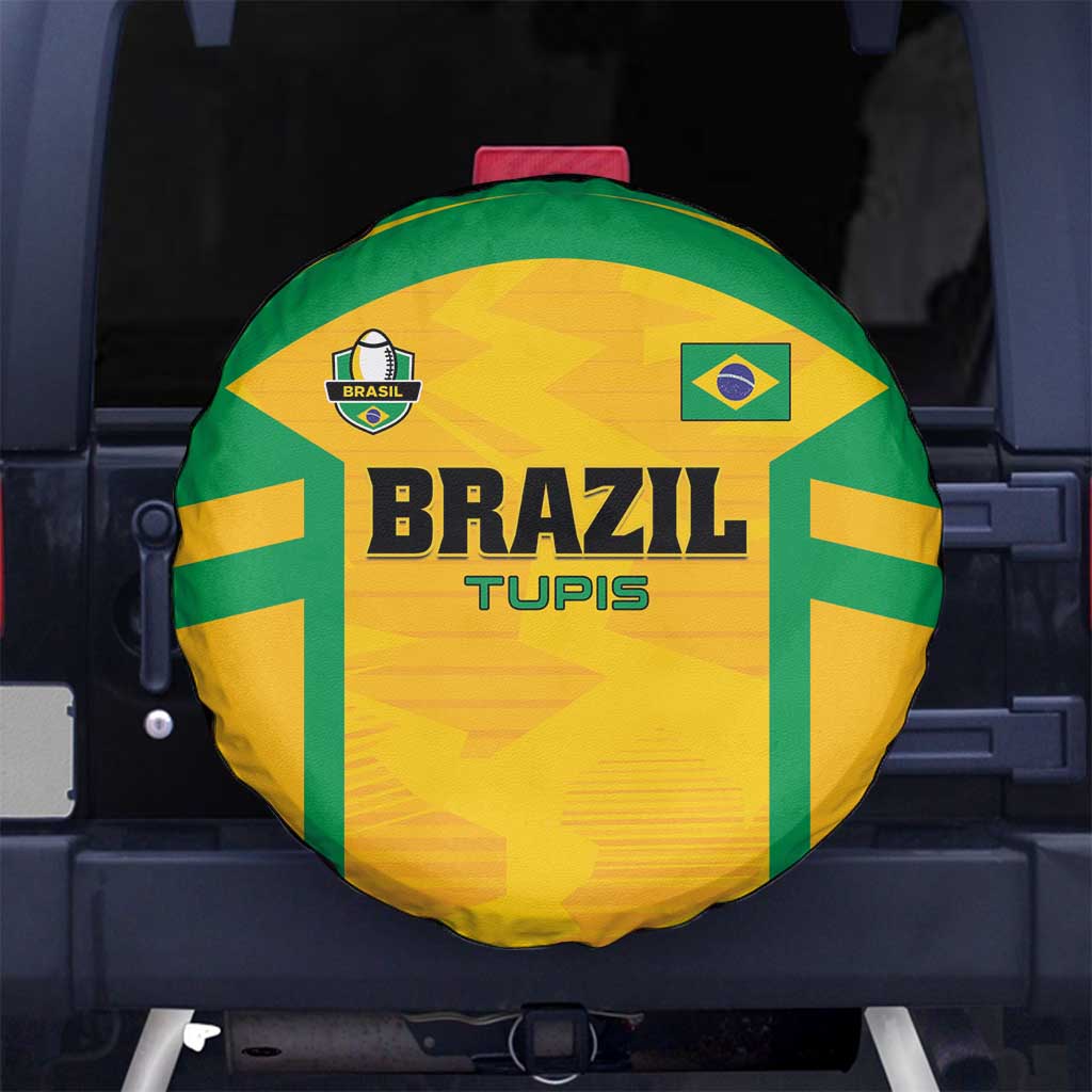 Rugby Brazil Spare Tire Cover Tupis Go Champions - Wonder Print Shop