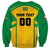Custom Rugby Brazil Sweatshirt Tupis Go Champions - Wonder Print Shop