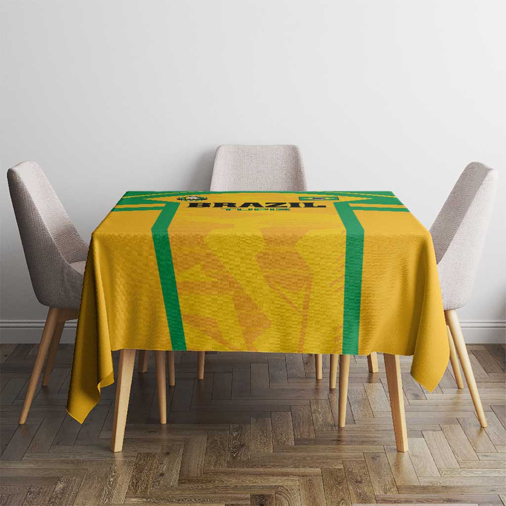 Rugby Brazil Tablecloth Tupis Go Champions - Wonder Print Shop
