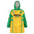 Custom Rugby Brazil Wearable Blanket Hoodie Tupis Go Champions - Wonder Print Shop