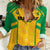 Custom Rugby Brazil Women Casual Shirt Tupis Go Champions - Wonder Print Shop