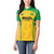 Custom Rugby Brazil Women Polo Shirt Tupis Go Champions - Wonder Print Shop