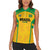 Custom Rugby Brazil Women Sleeveless Polo Shirt Tupis Go Champions - Wonder Print Shop