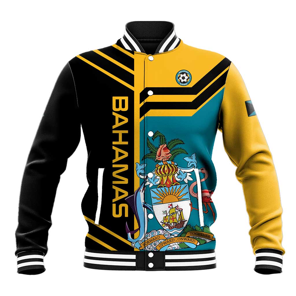 Custom Football The Bahamas Baseball Jacket Go Bahamian Slayers - Wonder Print Shop