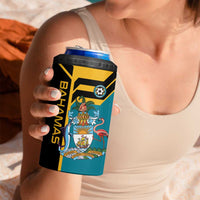 Custom Football The Bahamas 4 in 1 Can Cooler Tumbler Go Bahamian Slayers - Wonder Print Shop