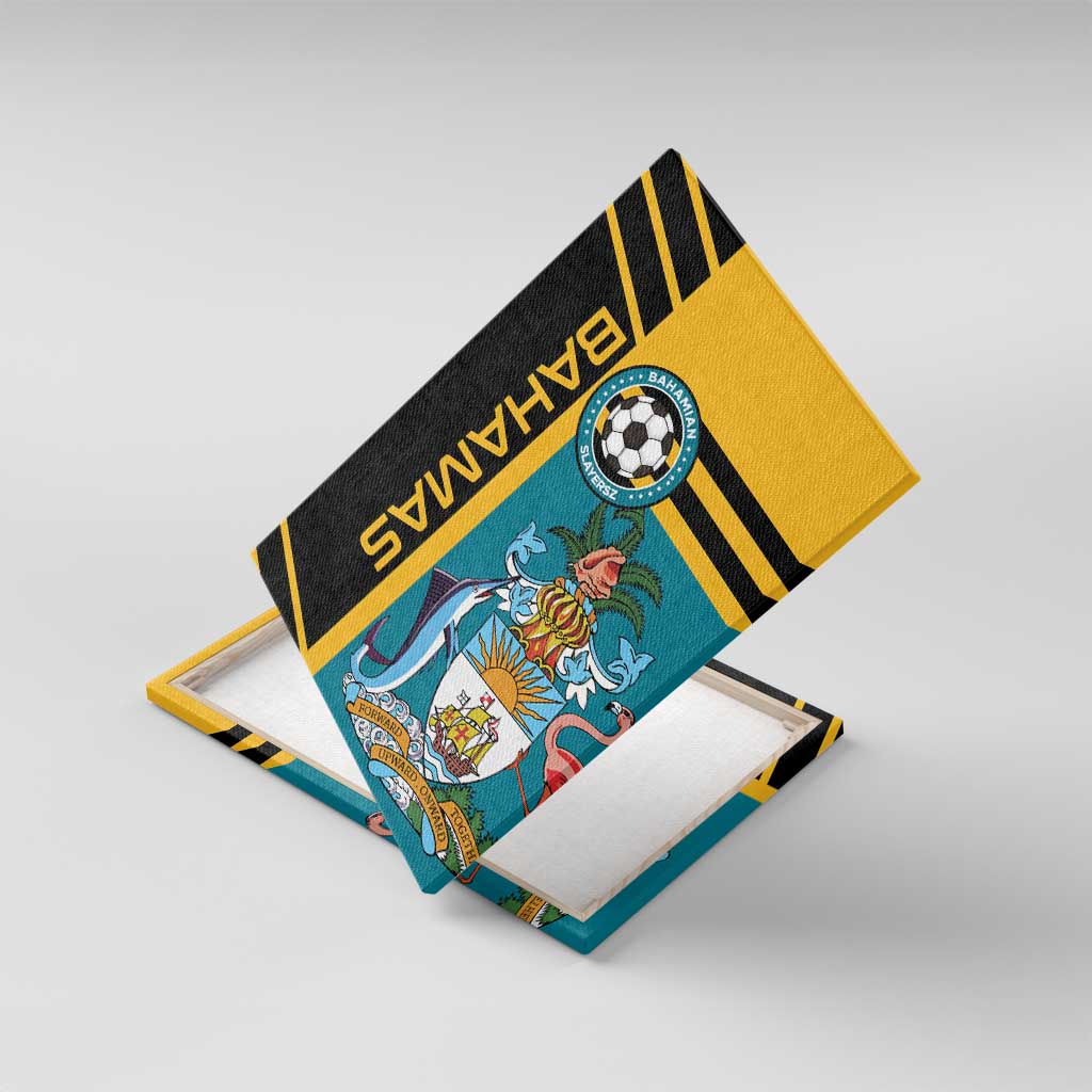 Football The Bahamas Canvas Wall Art Go Bahamian Slayers - Wonder Print Shop