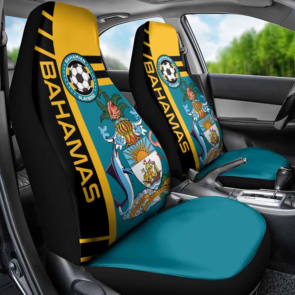 Football The Bahamas Car Seat Cover Go Bahamian Slayers - Wonder Print Shop