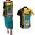 Custom Football The Bahamas Couples Matching Puletasi and Hawaiian Shirt Go Bahamian Slayers - Wonder Print Shop
