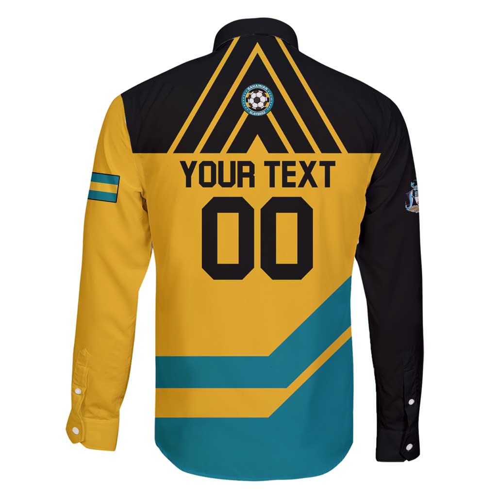 Custom Football The Bahamas Family Matching Mermaid Dress and Hawaiian Shirt Go Bahamian Slayers - Wonder Print Shop