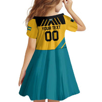 Custom Football The Bahamas Family Matching Off Shoulder Maxi Dress and Hawaiian Shirt Go Bahamian Slayers - Wonder Print Shop