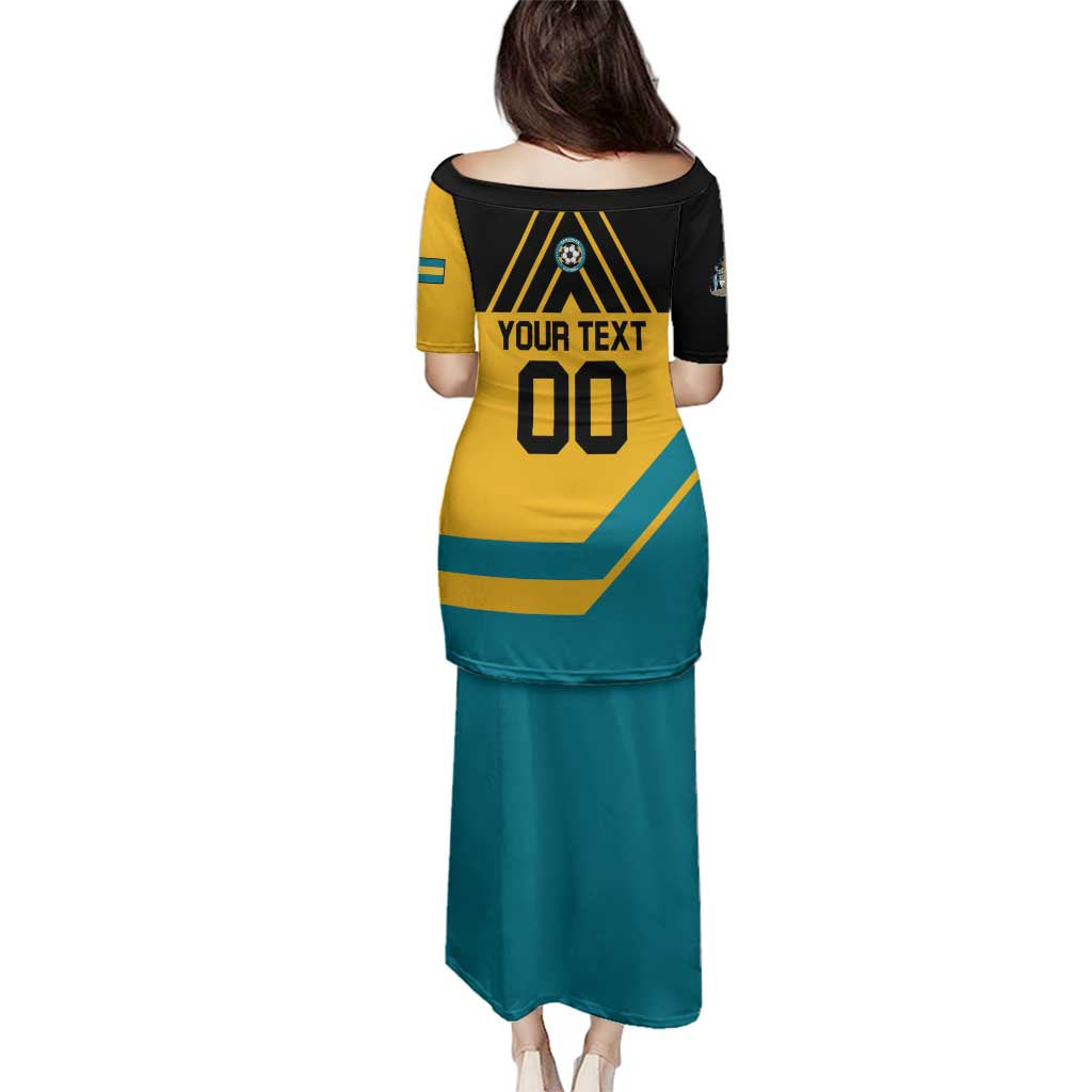 Custom Football The Bahamas Family Matching Puletasi and Hawaiian Shirt Go Bahamian Slayers - Wonder Print Shop