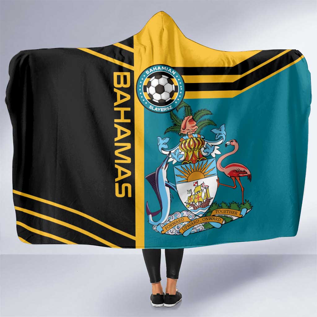 Football The Bahamas Hooded Blanket Go Bahamian Slayers - Wonder Print Shop