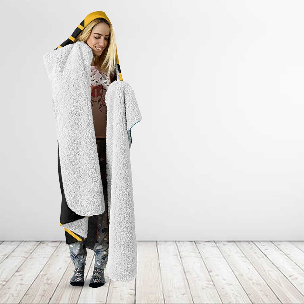 Football The Bahamas Hooded Blanket Go Bahamian Slayers - Wonder Print Shop