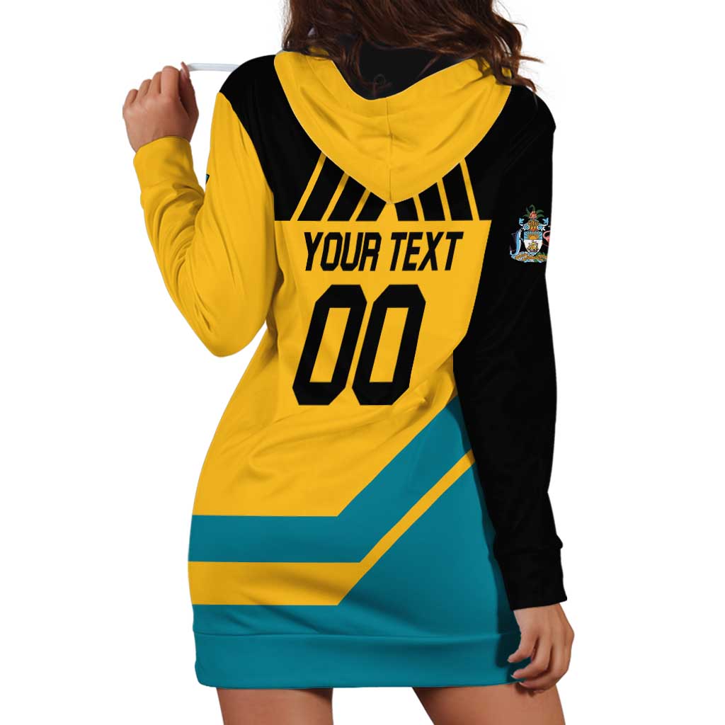 Custom Football The Bahamas Hoodie Dress Go Bahamian Slayers - Wonder Print Shop