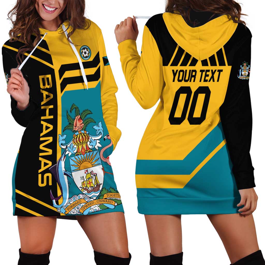 Custom Football The Bahamas Hoodie Dress Go Bahamian Slayers - Wonder Print Shop