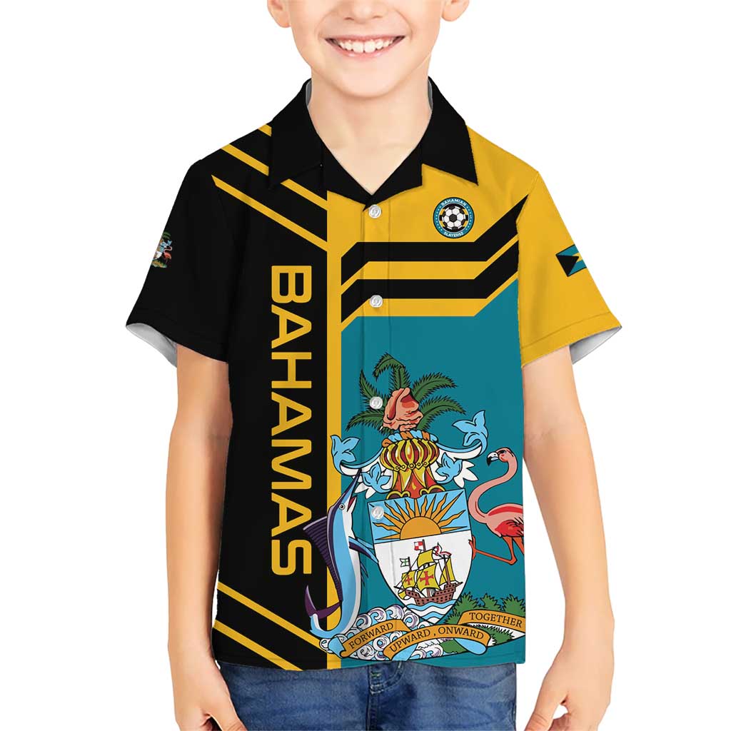 Custom Football The Bahamas Kid Hawaiian Shirt Go Bahamian Slayers - Wonder Print Shop