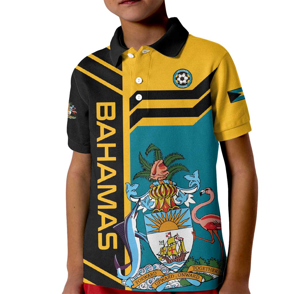 Custom Football The Bahamas Kid Polo Shirt Go Bahamian Slayers - Wonder Print Shop