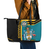 Football The Bahamas Leather Tote Bag Go Bahamian Slayers - Wonder Print Shop