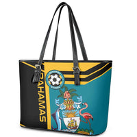 Football The Bahamas Leather Tote Bag Go Bahamian Slayers - Wonder Print Shop