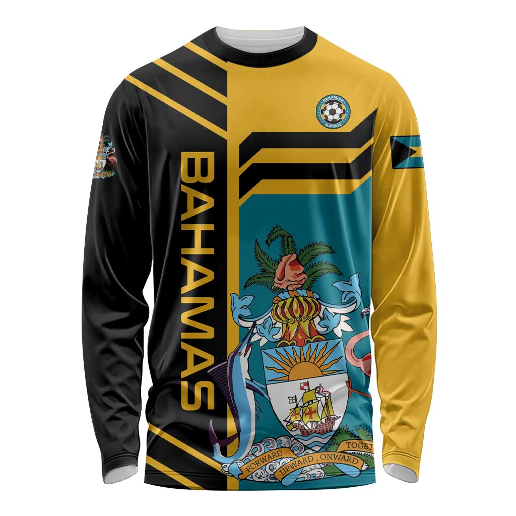 Custom Football The Bahamas Long Sleeve Shirt Go Bahamian Slayers - Wonder Print Shop