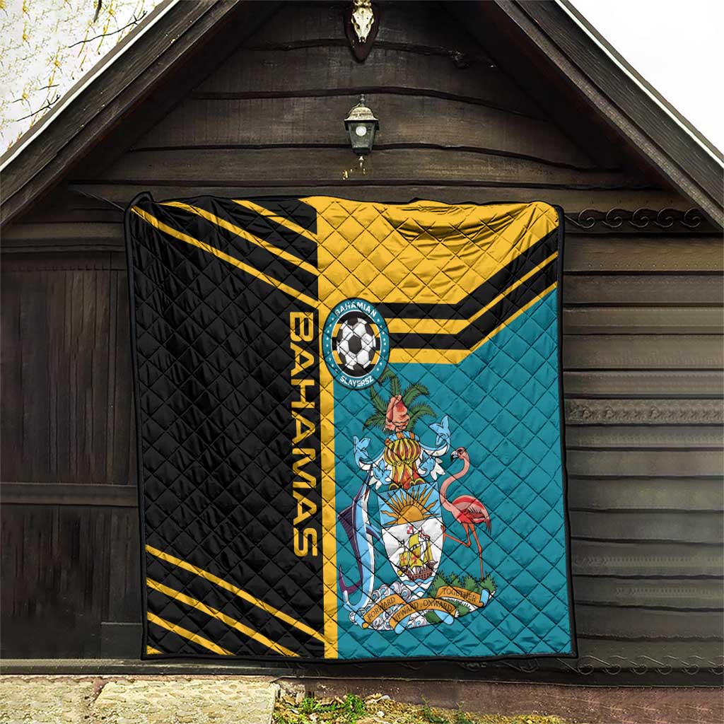 Football The Bahamas Quilt Go Bahamian Slayers - Wonder Print Shop