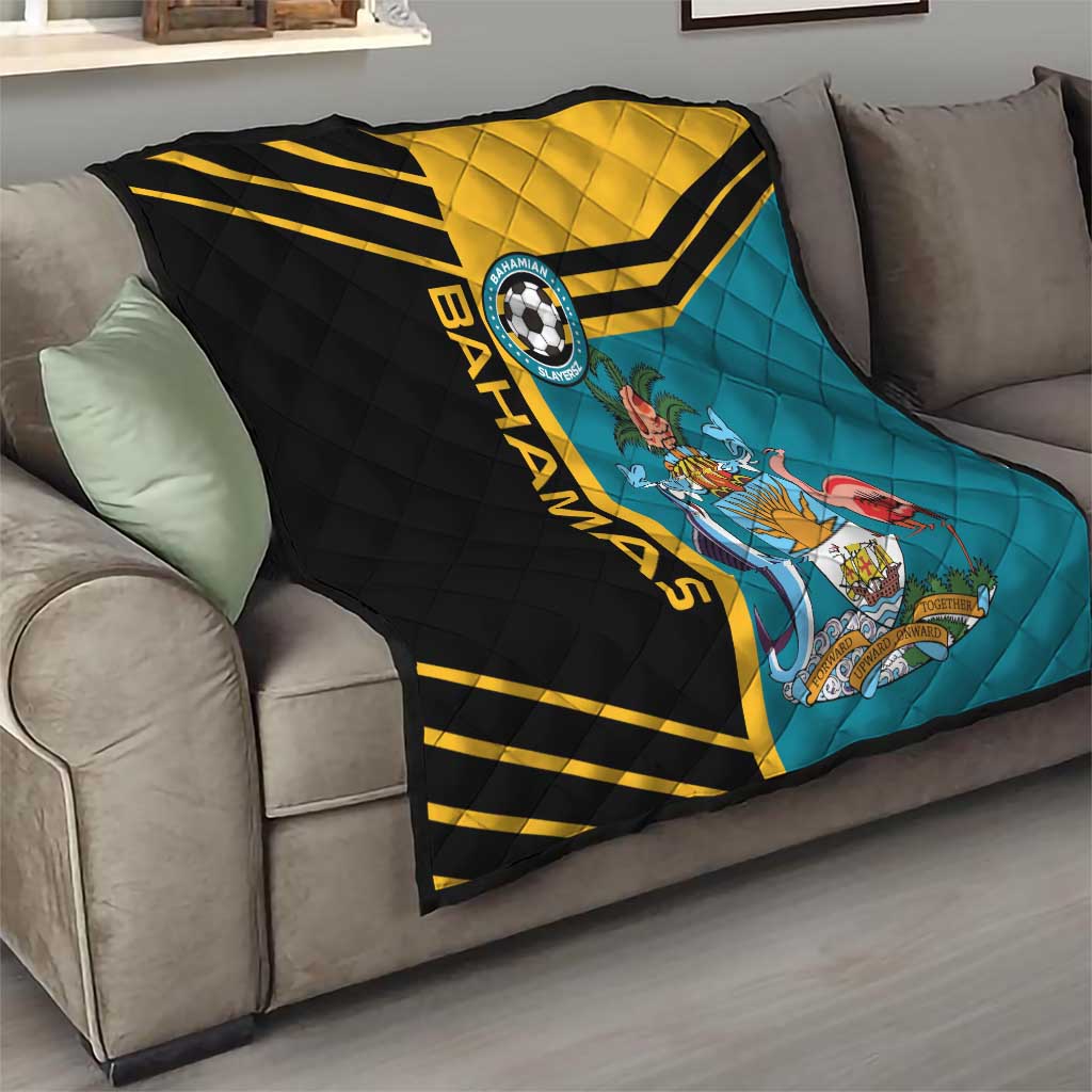 Football The Bahamas Quilt Go Bahamian Slayers - Wonder Print Shop