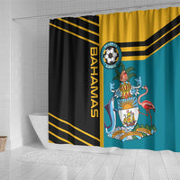 Football The Bahamas Shower Curtain Go Bahamian Slayers - Wonder Print Shop