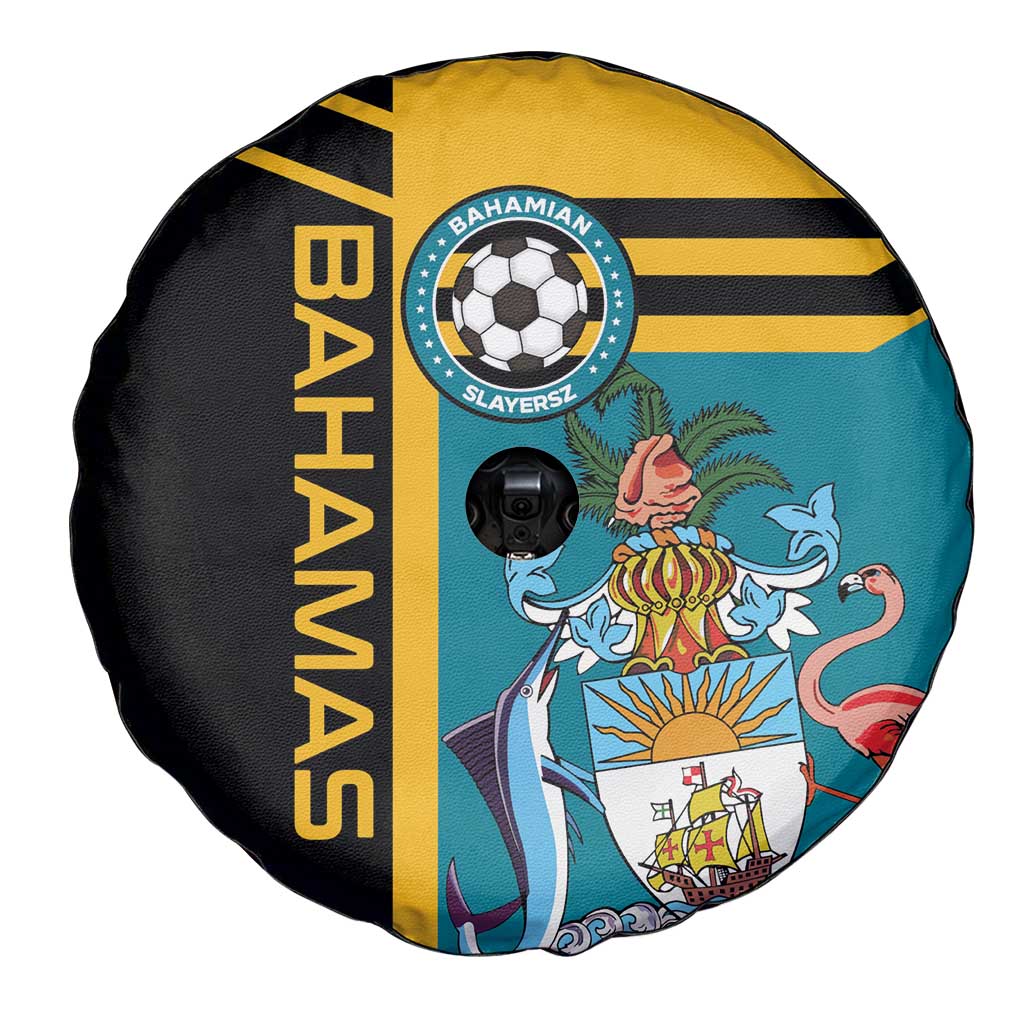 Football The Bahamas Spare Tire Cover Go Bahamian Slayers - Wonder Print Shop