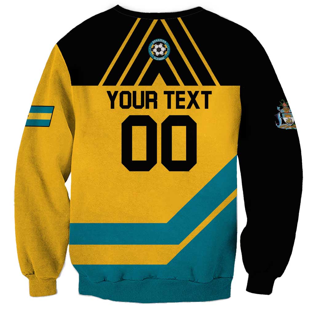 Custom Football The Bahamas Sweatshirt Go Bahamian Slayers - Wonder Print Shop
