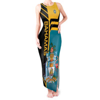 Custom Football The Bahamas Tank Maxi Dress Go Bahamian Slayers - Wonder Print Shop