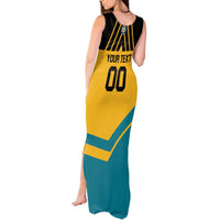 Custom Football The Bahamas Tank Maxi Dress Go Bahamian Slayers - Wonder Print Shop