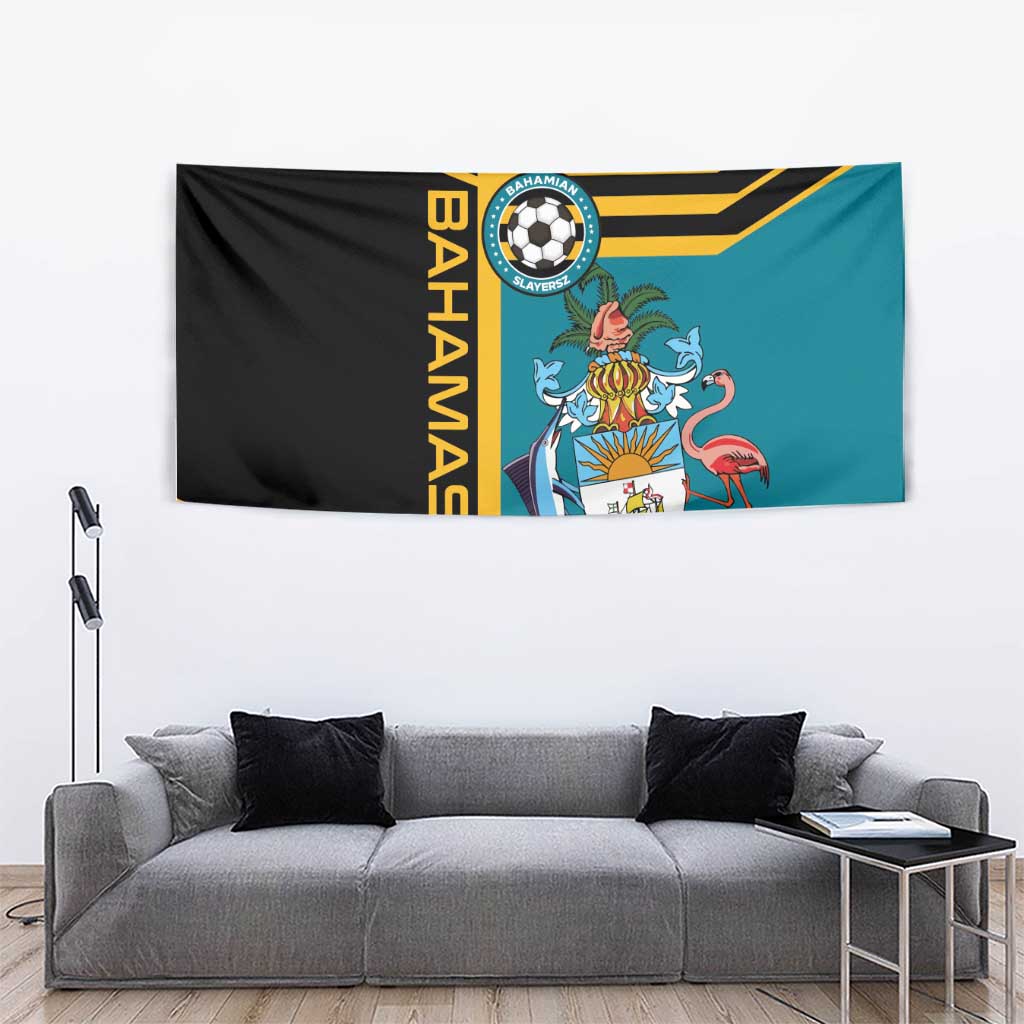 Football The Bahamas Tapestry Go Bahamian Slayers - Wonder Print Shop