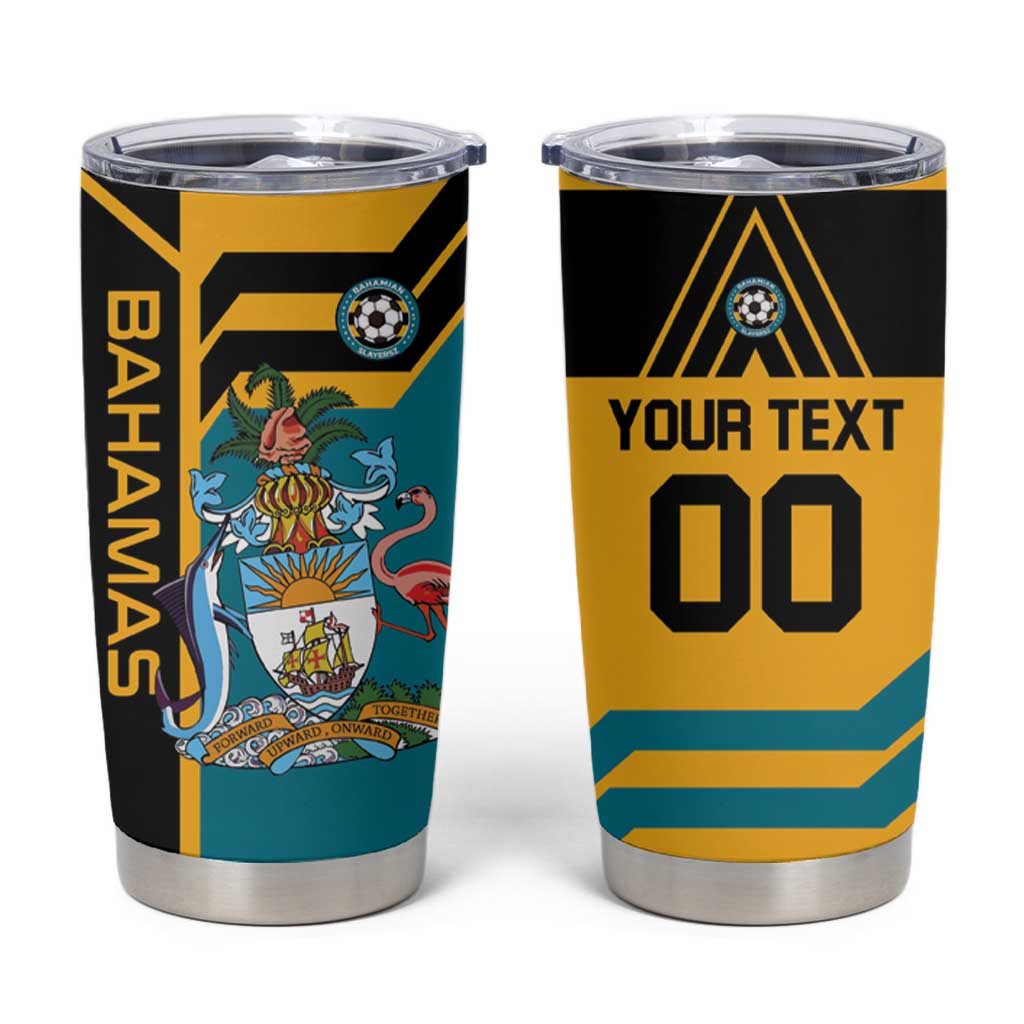 Custom Football The Bahamas Tumbler Cup Go Bahamian Slayers - Wonder Print Shop