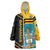 Custom Football The Bahamas Wearable Blanket Hoodie Go Bahamian Slayers - Wonder Print Shop