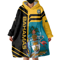 Custom Football The Bahamas Wearable Blanket Hoodie Go Bahamian Slayers - Wonder Print Shop