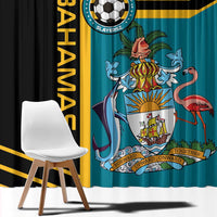 Football The Bahamas Window Curtain Go Bahamian Slayers - Wonder Print Shop