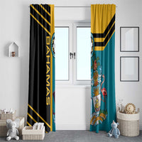 Football The Bahamas Window Curtain Go Bahamian Slayers - Wonder Print Shop