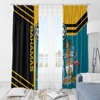 Football The Bahamas Window Curtain Go Bahamian Slayers - Wonder Print Shop