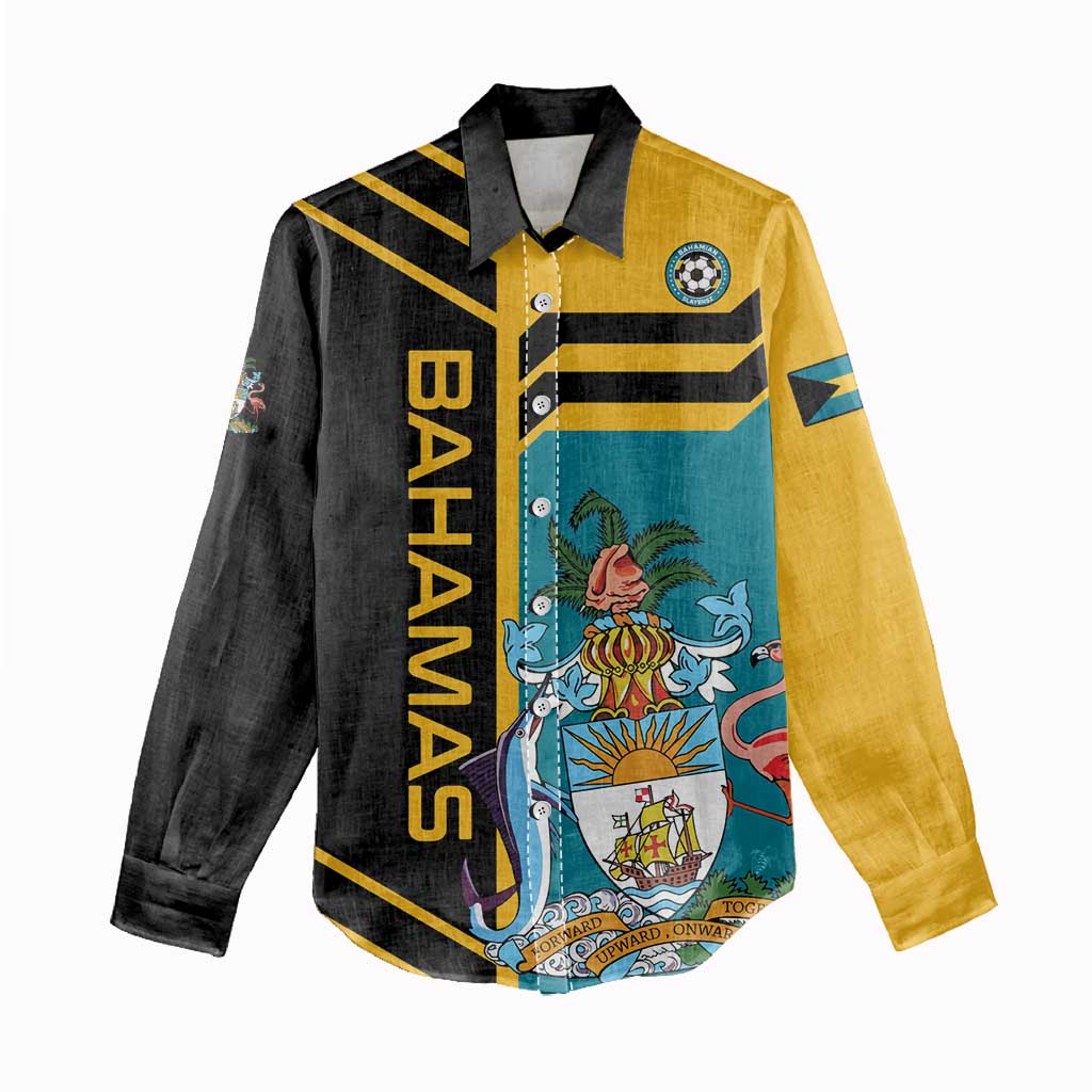 Custom Football The Bahamas Women Casual Shirt Go Bahamian Slayers - Wonder Print Shop