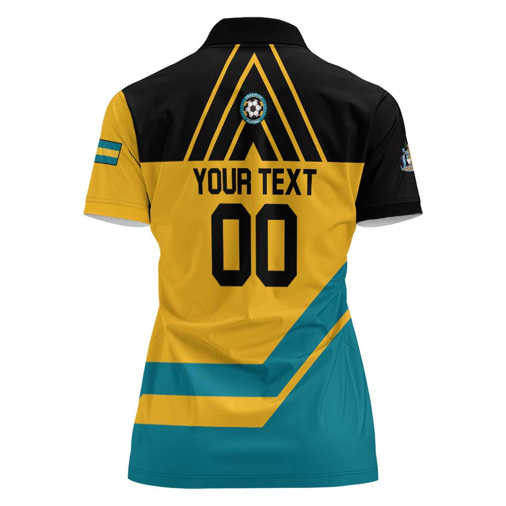 Custom Football The Bahamas Women Polo Shirt Go Bahamian Slayers - Wonder Print Shop