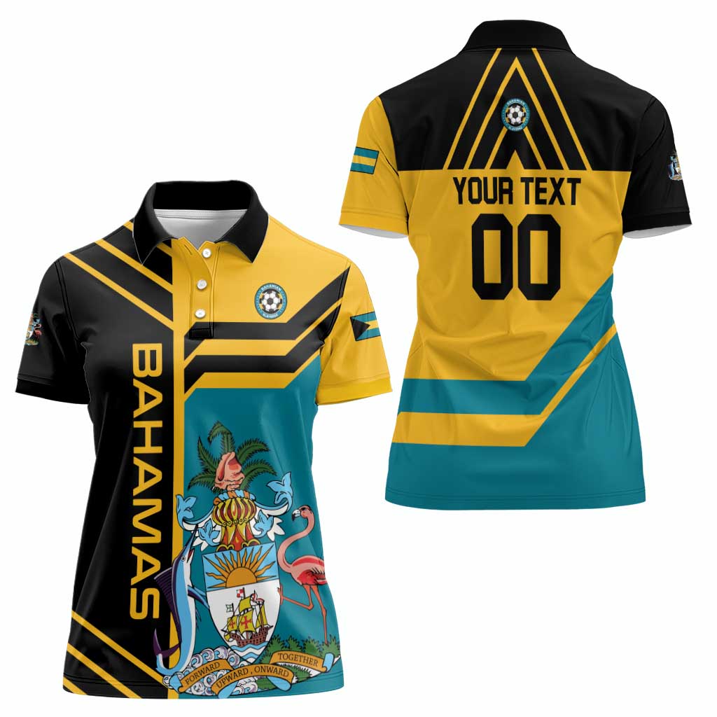 Custom Football The Bahamas Women Polo Shirt Go Bahamian Slayers - Wonder Print Shop