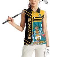 Custom Football The Bahamas Women Sleeveless Polo Shirt Go Bahamian Slayers - Wonder Print Shop