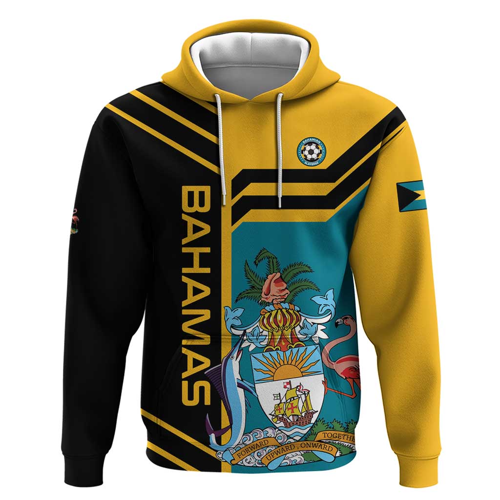 Custom Football The Bahamas Zip Hoodie Go Bahamian Slayers - Wonder Print Shop