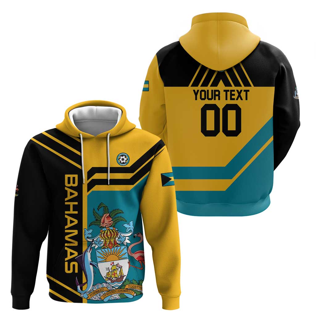 Custom Football The Bahamas Zip Hoodie Go Bahamian Slayers - Wonder Print Shop