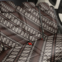 Yogyakarta Parang Batik Motifs Back Car Seat Cover Indonesian Traditional Pattern