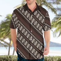 Yogyakarta Parang Batik Motifs Hawaiian Shirt Indonesian Traditional Pattern