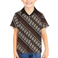 Yogyakarta Parang Batik Motifs Hawaiian Shirt Indonesian Traditional Pattern