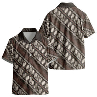Yogyakarta Parang Batik Motifs Kid Hawaiian Shirt Indonesian Traditional Pattern LT01
