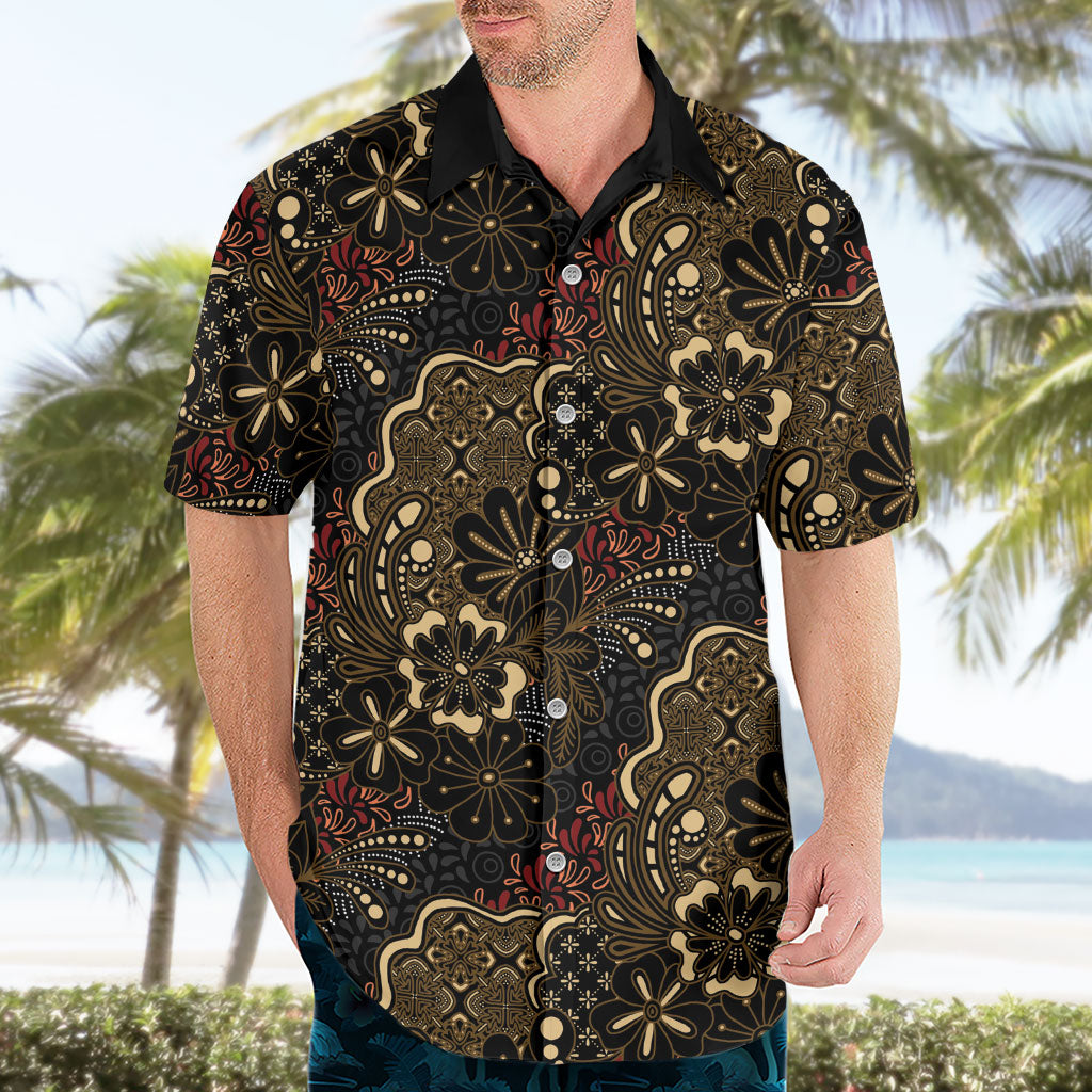 Batik Sekar Jagad Hawaiian Shirt Indonesian Traditional Pattern